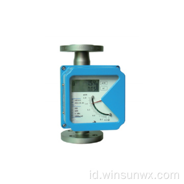 Rotameter logam tabung float flowmeter flowmeter nitrogen